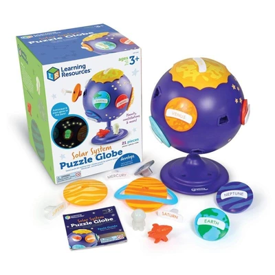 Развивающий игровой набор "Мой первый глобус. Космос" Learning Resources LER3320 (21 элемент) 1741670620
