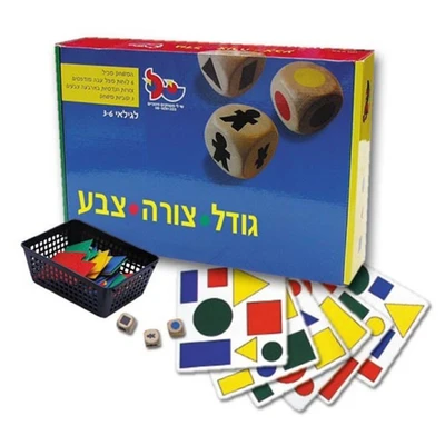 Развивающая игра геометрическая "Форма, размер, цвет" SHY-LI 1785974220