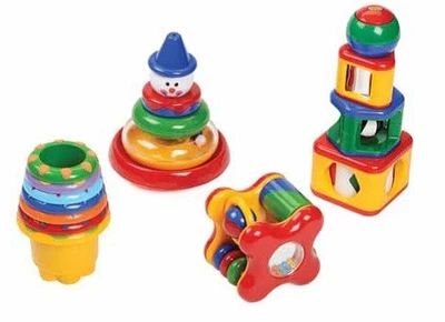 Игровой набор для малышей "Строим и складываем" TOLO 72189968