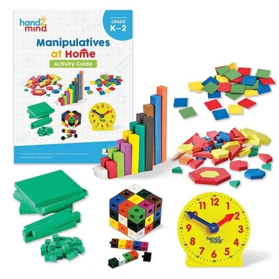 Развивающий "Математический набор возьми с собой. 1-2 ступень" Learning Resources 93538 (5-7 лет, 292 элемента) 1052082753