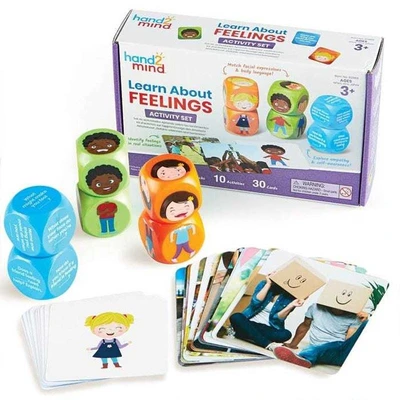 Развивающий игровой набор "Наши чувства" Learning Resources 92868 (кубики с карточками, 36 элементов) 783883917