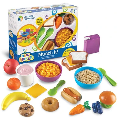 Развивающий игровой набор Мы растем "Сытный завтрак" Learning Resources LER7711 (серия New Sprouts, 19 элементов) 542079853