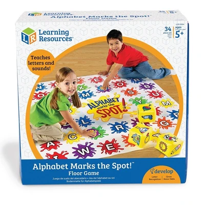 Развивающий игровой набор "Алфавит на ковре" Learning Resources LER0394 (напольная, англ.яз.) 1965472695