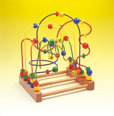 Развивающая игра лабиринт проволочный настольный (5 дорожек) Joy Toy BV 825921372