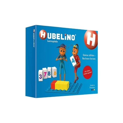 Развивающая игра Мозаика "Цветные цифры" Hubelino 1052439379