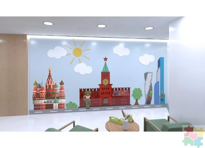 Настенная панель «Кремль» Инклюзив 921238019