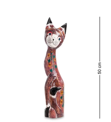 99-105 Статуэтка «Кошка» 50 см (албезия, о.Бали) 959230020