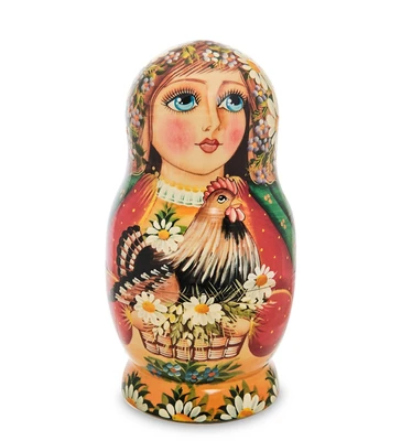 МР-16/ 6-A Матрешка 5м «Мария с курицей» 1086347927