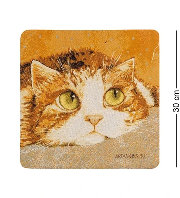 ANG-1108 Наволочка гобеленовая «О высоком думы мои» 30х30 1194374170
