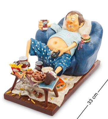FO-85506 Статуэтка «Лентяй» (Couch Potato. Forchino) 711684163