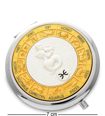 WIN- 02-11 Зеркало серебр. «Знак Зодиака - Рыбы» 391273150
