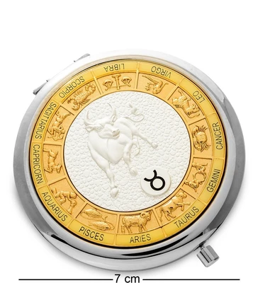 WIN- 02- 7 Зеркало серебр. «Знак Зодиака - Телец» 1573090599