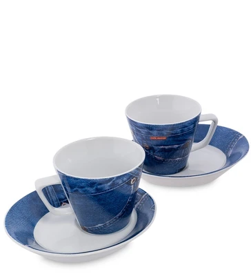 TC-05 Чайный набор на две персоны «Джинсовая симфония» (Cafe denim/TOPCHOICE) 579611950