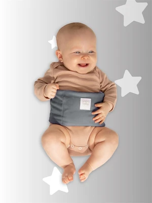 Пояс-грелка для детей AmaroBaby Warm Hugs, серый AB2166WH/11