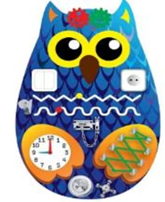 Настенный бизиборд "Сова" Мишка 568707669
