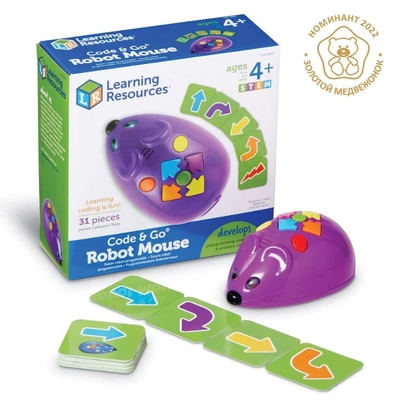 Набор "Мышиный код Базовый. Основы программирования" (31 элемент) Learning Resources LER2841 1183951788