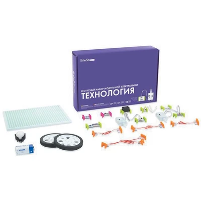 Ресурсный комплект модульной электроники LittleBits «Технология» (LB-CK-EPT) 680-0032 418052100