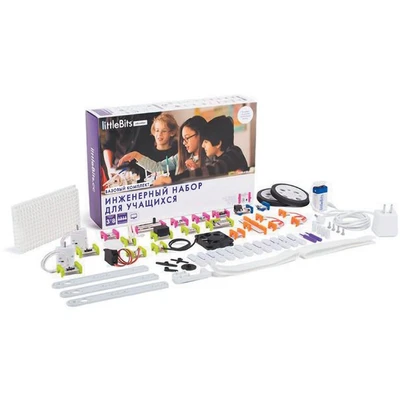 Базовый комплект модульной электроники LittleBits «Инженерный набор» (LB-3S) 680-0008-B 1751279641