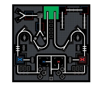 Соревновательное поле с элементами MakeX Stater Arenas Kit P1090013 1787570794