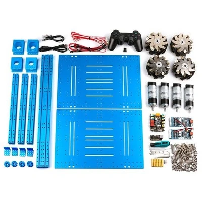 Платформа на всенаправленных колёсах Mecanum Wheel Robot Kit with Orion and Handle P1010046 1371158395