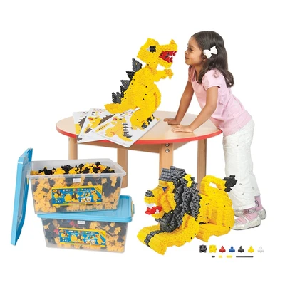 Конструктор Morphun Junior Lion & T-Rex Class Project Set Большие модели 651398201
