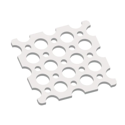 Пластина с отверстиями 3 x 3 TETRIX PRIME (2 шт в упаковке) 41257 1148964967
