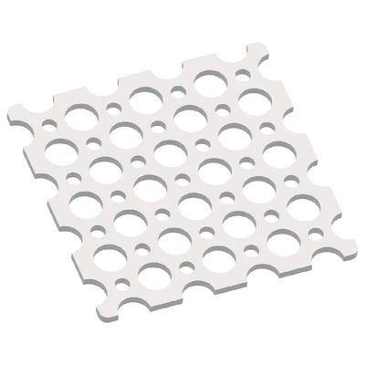 Пластина с отверстиями 4 x 4 TETRIX PRIME (2 шт в упаковке) 41261 243577272