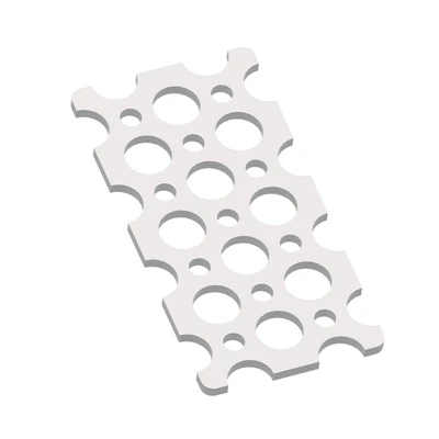 Пластина с отверстиями 2 x 4 TETRIX PRIME (2 шт в упаковке) 41255 529139310