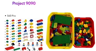 Конструктор Tinkamo Лёва. Гигантский набор 9090 1236260604