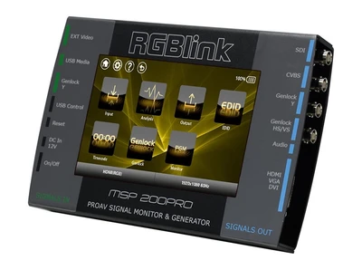 Генератор-анализатор AV-сигналов RGBLink MSP 200PRO 1881691087