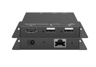 Комплект передатчик-усилитель и приемник сигнала по витой паре Digis EX-EL120-USB 2031418003