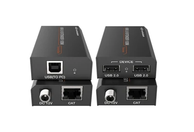 Комплект удлинителей USB 2.0 сигнала по витой паре Infobit iTrans USB2-TR100 1639007202
