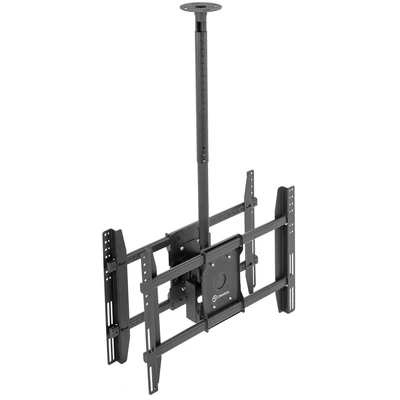 Кронштейн потолочный для двух панелей ONKRON N4L Black для размера 40”- 80" 983258350