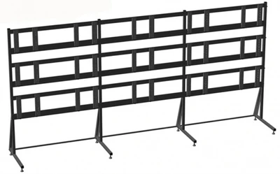 Стационарная напольная стойка для 15-ти дисплеев размером 46"-60"Antall N-5x3 1273996630