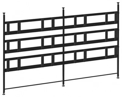 Распорное крепление для 12-ти дисплеев размером 46"-60" Antall R-4x3 44666889