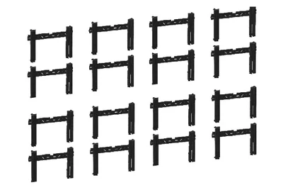 Кронштейн настенный для 15-ти дисплеев размером 46"-60" Antall SP-4x4 144647203