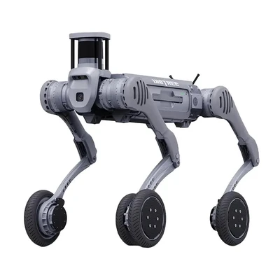 Робот-собака Unitree B2-W с 32-х лучевым лидаром RS-Helios 1545566429