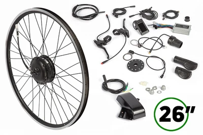 Мотор-колесо комплект Gelbert 36V 500W LCD 26" задний 377452526