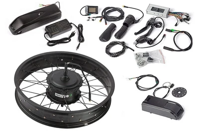 Мотор-колесо (комплект) 48V 500W FAT LCD 20" + АКБ 48V 10А/ч (HL) 403526526
