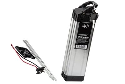 Аккумулятор для электровелосипеда SKN 36V 10.4Ah silver (Silver Fish) 705177279