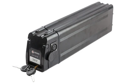 Корпус АКБ прямоугольный 75*115*370mm black 36V (4 контакта) 254879086
