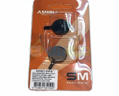 Колодки ASHIMA SM AD0201-SM-S(круглые) 522416055