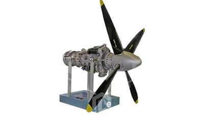 Разрезной статичный макет "Газотурбинный двигатель семейства АИ-24" 698419092