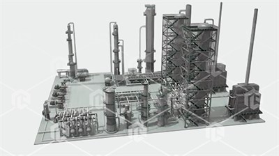 Наглядный макет "Установка гидроочистки вакуумного газойля" 496864426