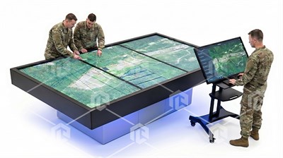 Интерактивный макет местности тактического поля (версия 3х75") К1 15647703