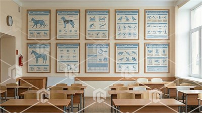 Комплект настенных плакатов "Ветеринария" 701885665