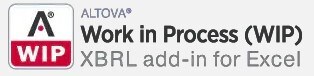 Altova® Work in Process, WIP 2026 XBRL Add-in for Excel (лицензия), Concurrent Users (1 пользователь) 747671380