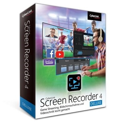 CyberLink Corporation CyberLink Screen Recorder (техподдержка Education), для версии Deluxe 1856108882