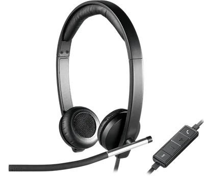 Гарнитура Logitech H650e, цвет черный 1346236883