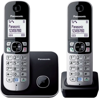 Радиотелефон Panasonic TG6812, 2 трубки 323259945